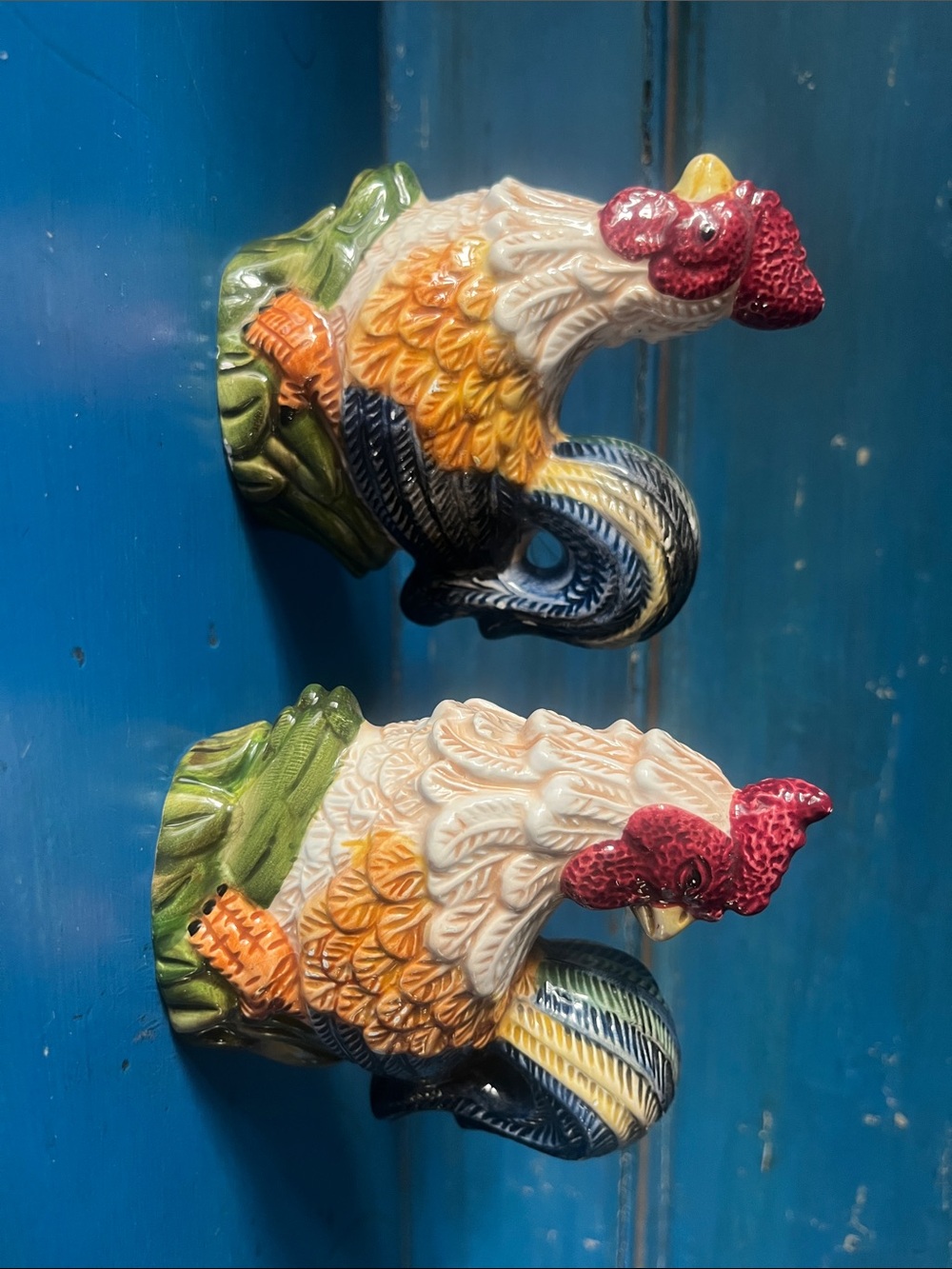 Rooster salt and pepper shakers